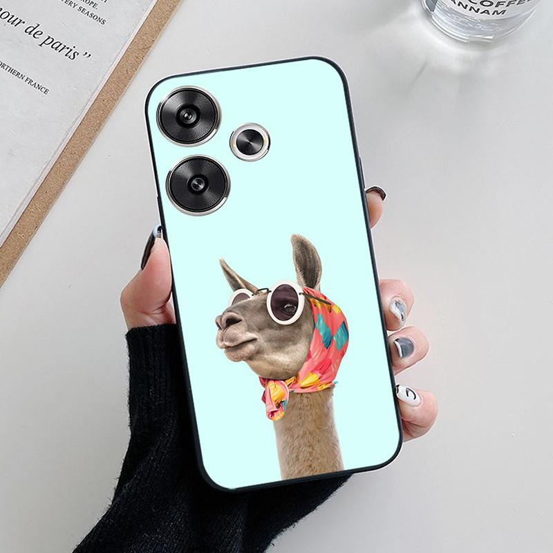 For Coque Poco M6 4G Case Soft Silicone Back Cases for Xiaomi Poco M6 4G Phone Cover PocoM6 POCO M 6 Full Protection Etui Funda