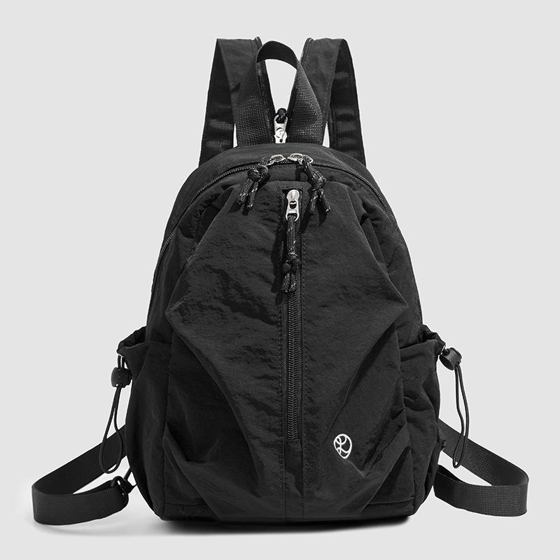 

Новий ретро повсякденний рюкзак, легкий та універсальний рюкзак, проста та містка дорожня сумка для жінок чорний