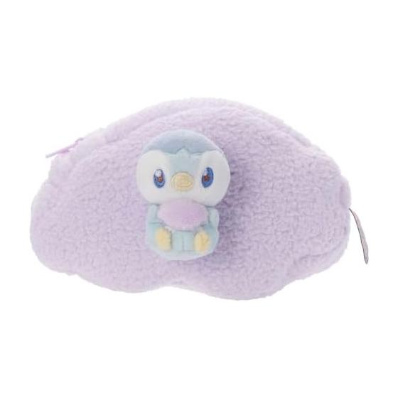 Pokemon Peace Plush Pouch (Starlight Ver.) Piplup Pencil Case / Makeup Pouch - Long Type