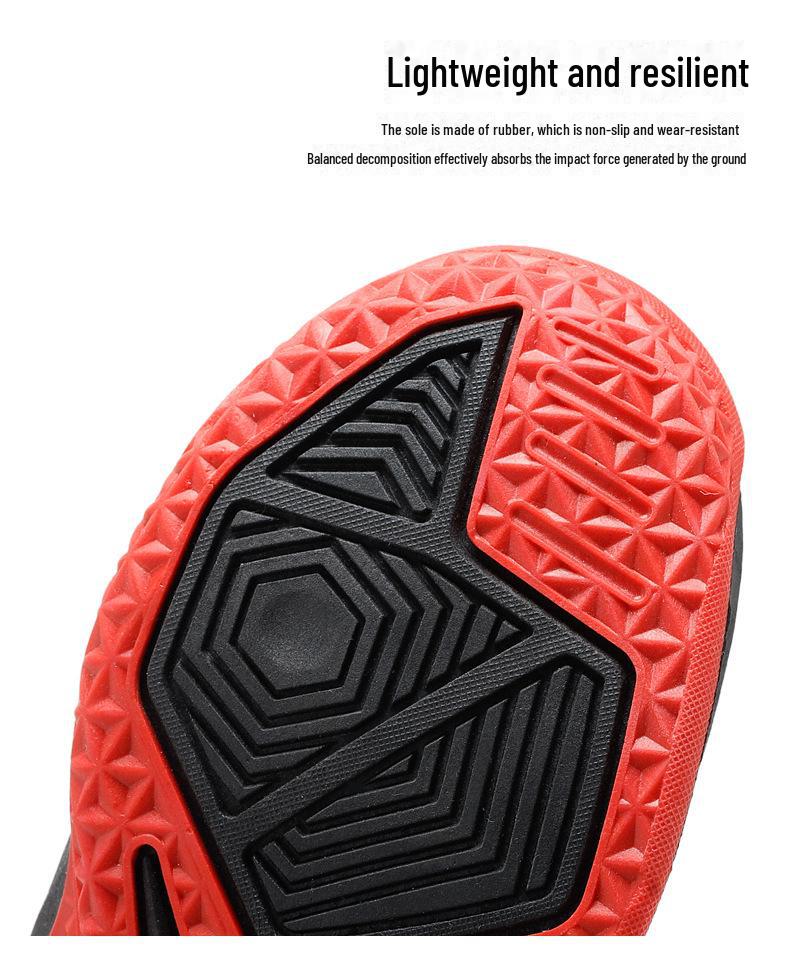 Four Seasons Boys' Breathable Mid-Cut Basketball Shoes