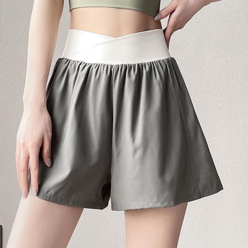 Women's Summer 2025 Running Set: Quick-Dry Fashion Gym Outfit with Yoga Shorts and Short Sleeve Top