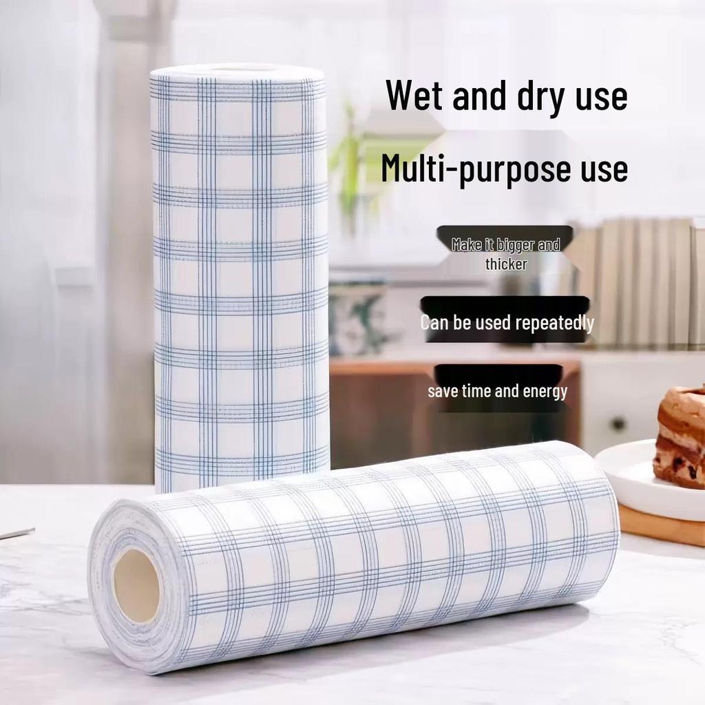 Disposable Lazy Rag: Oil & Water Absorbent Kitchen Paper Towel, Hand Towel, Dishcloth, Wet Wipe, Wet Paper Towel.