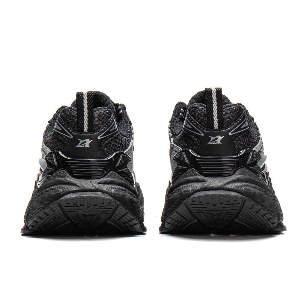 Li Ning Hei Star L2K Cushioning Abrasion Resistant Breathable Low Top Casual Shoes Women's Black Silver AGLW078-3