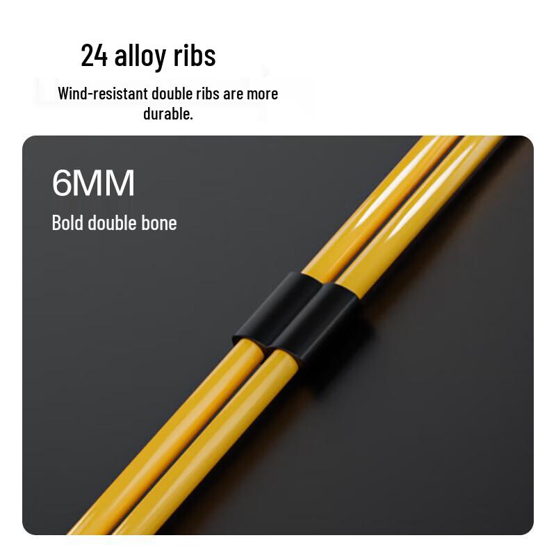 Tianwei Large Automatic 24-Rib Windproof UV Umbrella