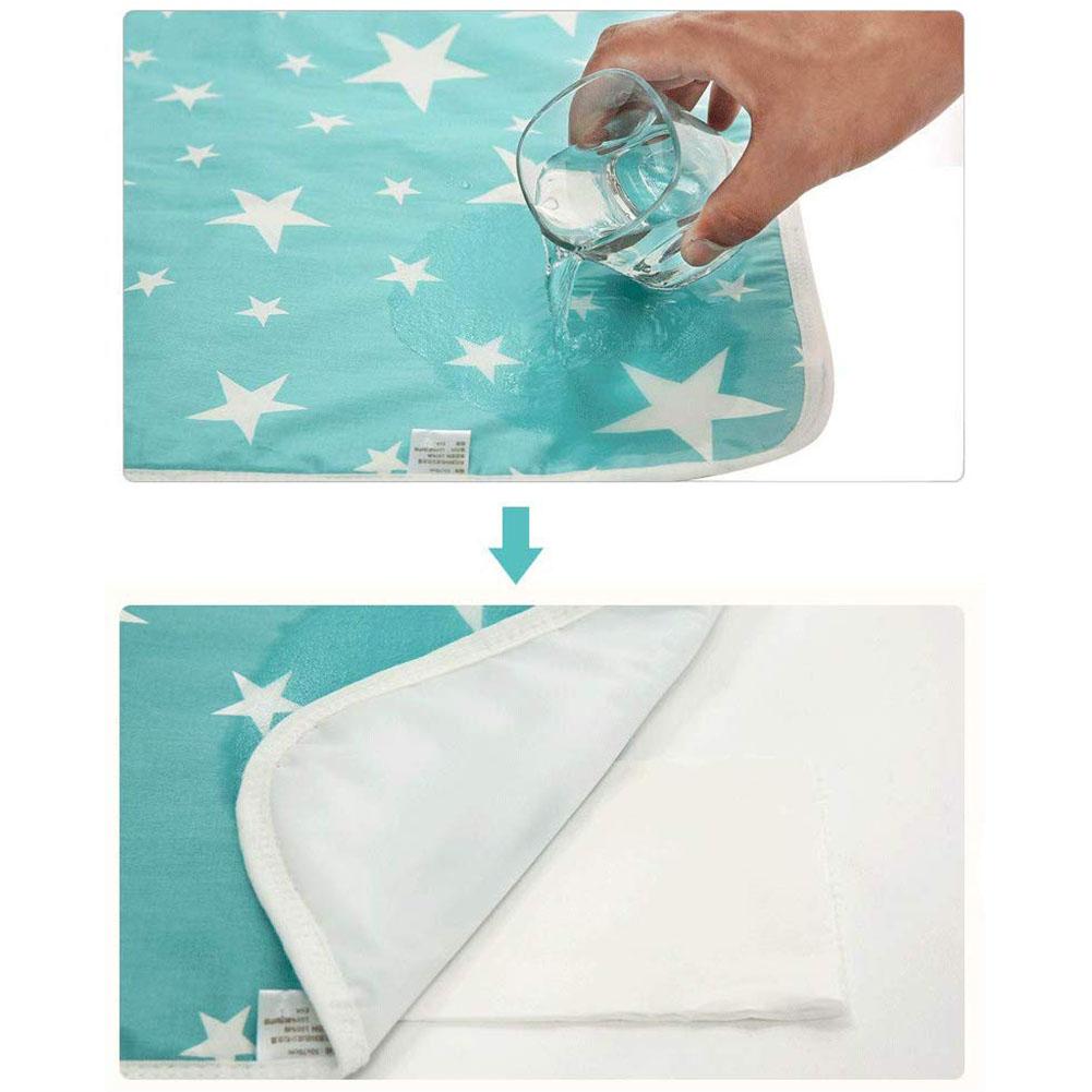 2ks voděodolná podložka do dětské postýlky nepropustná podložka do dětské matrace Soft Baby Mat