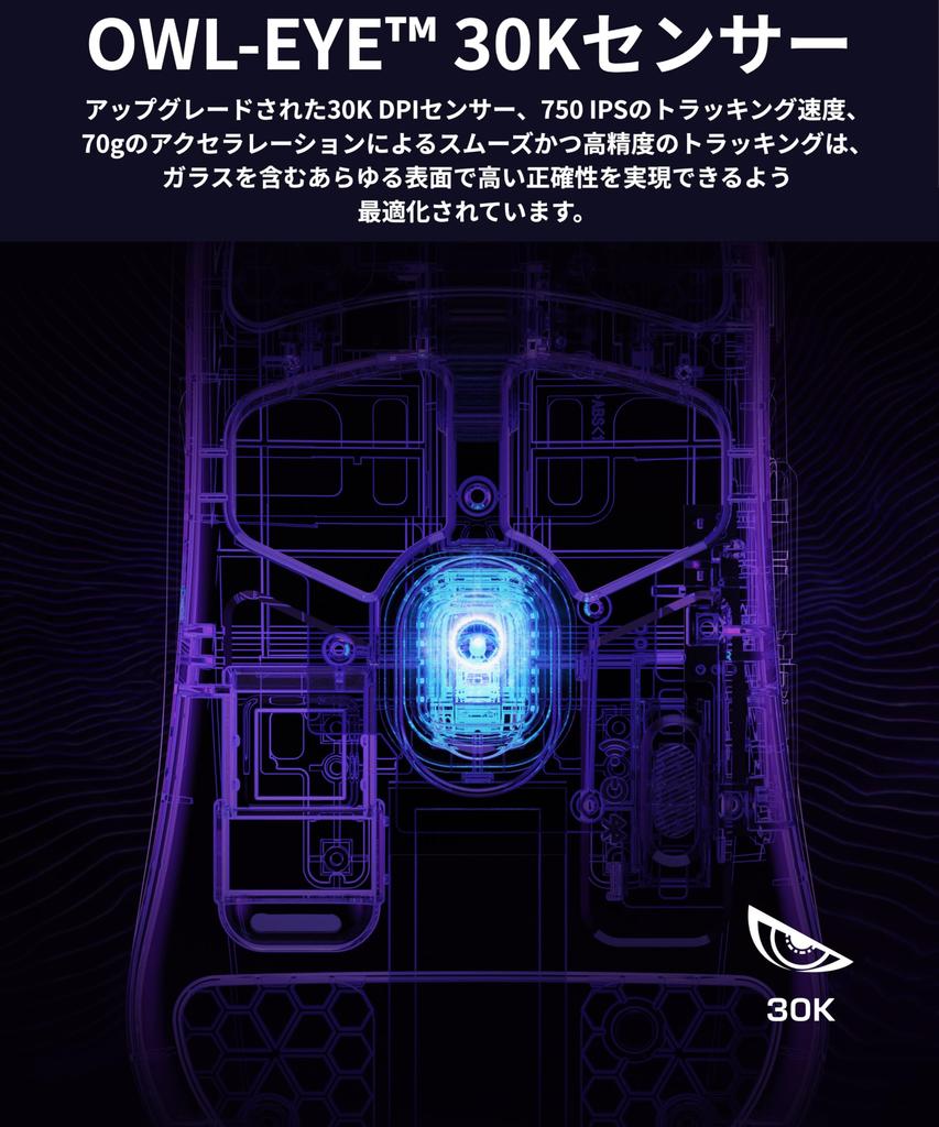 TURTLE BEACH Burst II Pro Gaming Mouse, White  8K Wireless  30K DPI Sensor  Ultra-Lightweight 57g Design  Titan Optical Switch  150 Hours of Battery