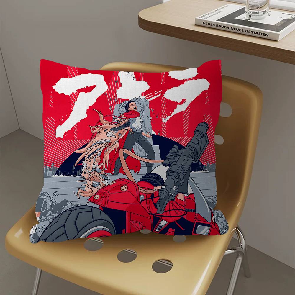 A-Akira Painting Cushion Cover Car Throw Pillow Case For Sofa Car Christmas Gift 40x40cm 45x45cm