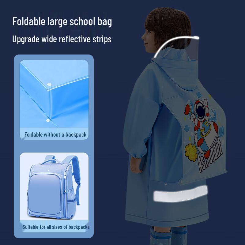 KEYRU Kids' School Raincoat & Poncho
