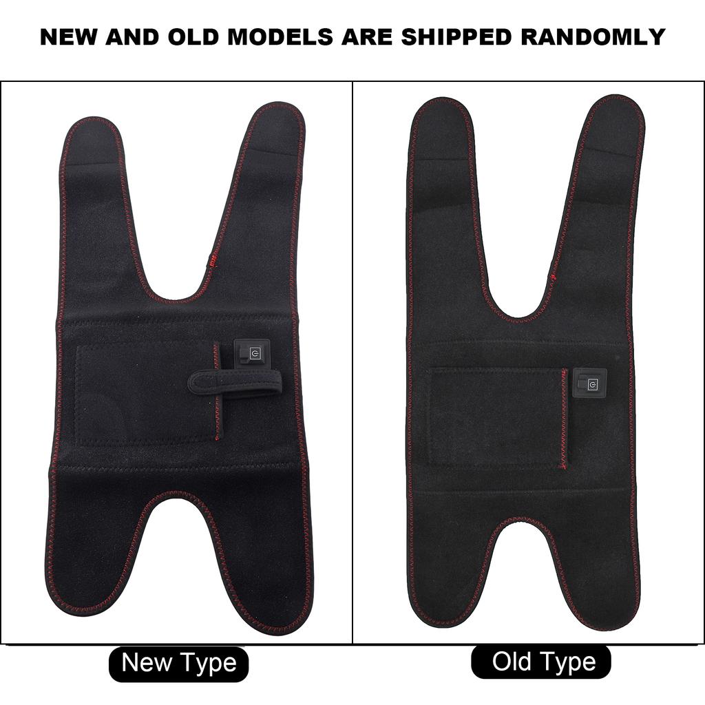 Electric Heating Knee Brace Pain Relief Temperature Adjustable Hot Compress Knee Pad 5V