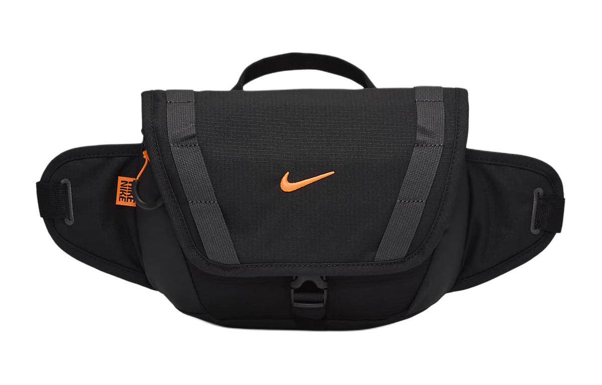 

Nike Fabric Fanny Pack Regular Unisex Black & Coal Black & Dutch Orange DJ9681-011