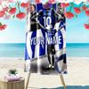 Custom Fcim Print Beach Towel, Large Soft Quick Dry Towel for Beach Camping Swimming