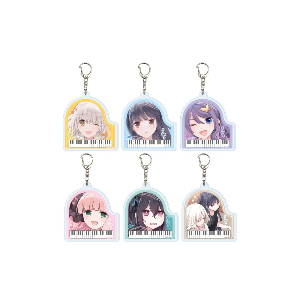 

Восемьдесят восемь разделить на 2 01 [Официальная иллюстрация] Полный набор акриловых брелоков (Коробка из 6 шт.)