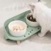 Stand, Different Height Pet Feeding Dish Drinking Eating Bowl Cat Dog