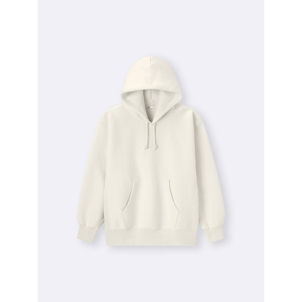 Gu By Uniqlo Heavyweight Sweat Parka Long Sleeve  Setup Available  2025 Winter
