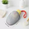 1 PCS Bath Cleansing Foaming Net Double-Sided Square/Oval Soap Bag Body Exfoliating Scrubber Sponges Bathroom Mesh Soap Pocket