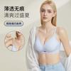 Ultra-thin Ice Silk Cool Feeling Jelly Soft Support Pull Up Support Small Chest Gathering Anti-sagging Bra Cover