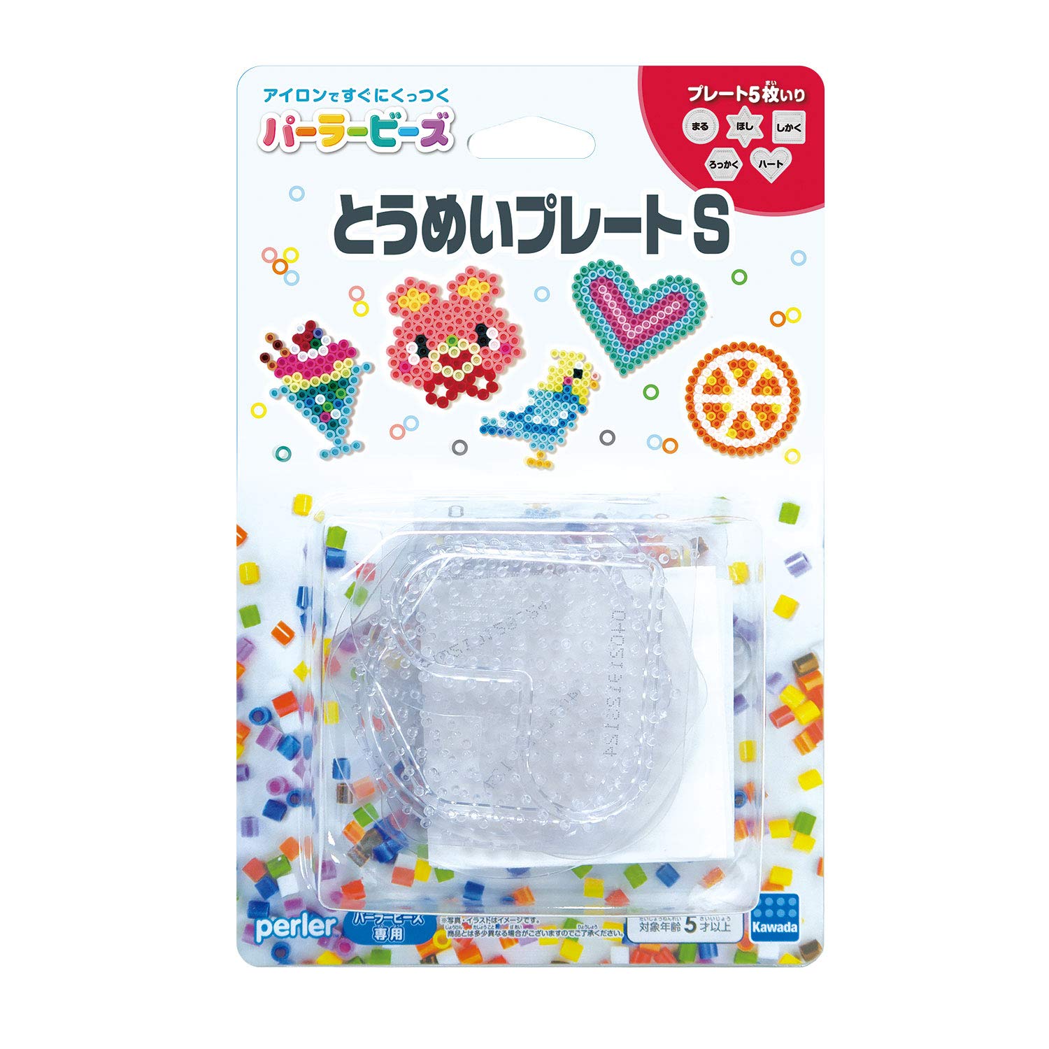 Kawada Прозрачная пластина для бусин Perler S 22651