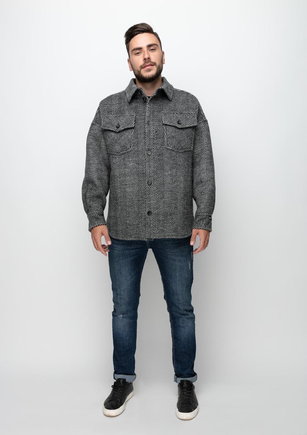 

Пальто-сорочка на ґудзиках Samange XXL сірий