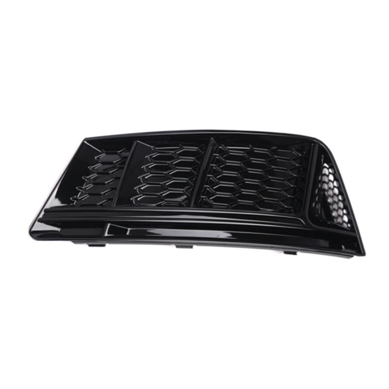 Auto Fog Lamp Frame Grille Trim ExteriorsLight Cover Air Guide Lower Bumper Grille Compatible for B9 2016 2017 2018 Part