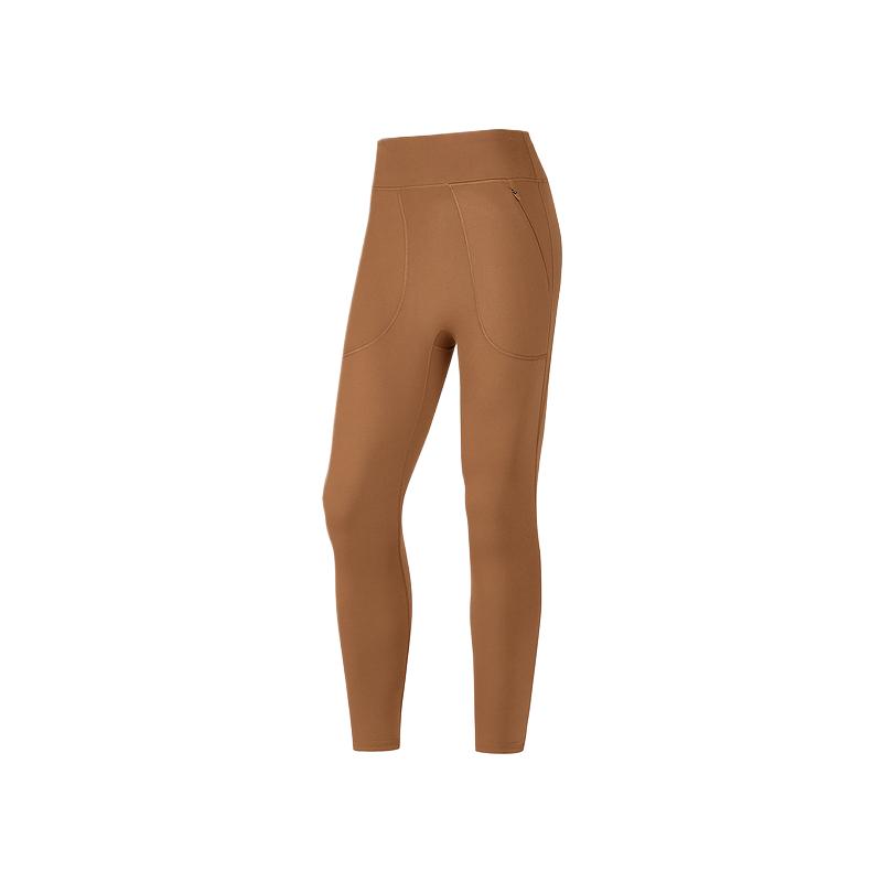 Skechers Freedom Series Breathable Soft Skin-Friendly Slim Fit Casual Pants Women bottoms Brown P424W197-01J0 S