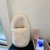 Plush bag women's autumn and winter leisure niche plush hand bag bucket bag