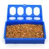 20/40cm Pigeon food box Bird feeding bowl water feeding bowl Spliceable food box waterproof and durable Farm feeding tools