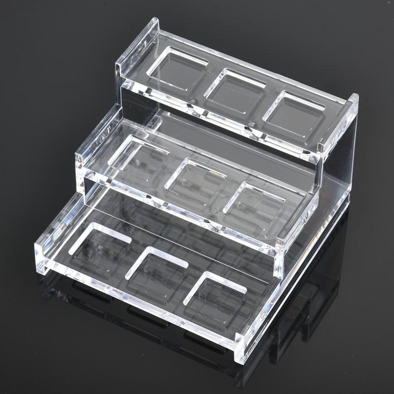 1-10Pcs Cube Transparent Plastic Box Cat Mineral Box Mineral Label Box Mineral Crystal Specimen Display and Collection Box