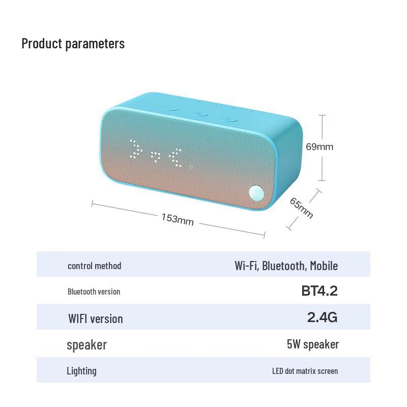Tmall Genie IN Sugar 3 Smart Speaker CN plug (adapter included)