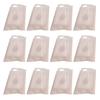 *A91P 12Pcs Reusable Toaster Bag Non-Stick Bread Baking Bag Sandwich Bags Toast Microwave Heating Pastry Tools 17X19cm