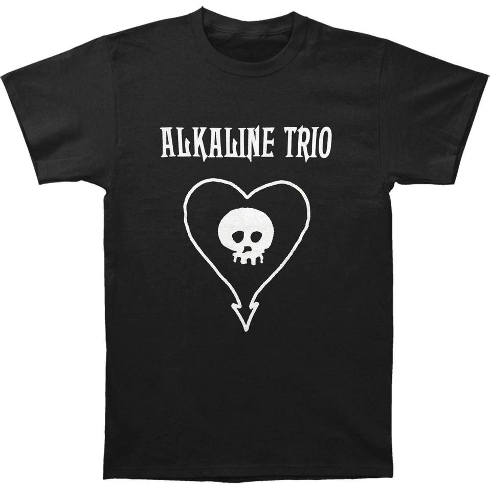 

Оригинальная футболка ALKALINE TRIO с логотипом Simple Heart Skull, панк-рок, размеры S-2XL, НОВАЯ S