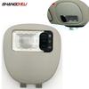 Gray Car Dome Lamp Ceiling Roof Light Interior Reading Light with Cover Fit for Peugeot 206 207 Citroen C2