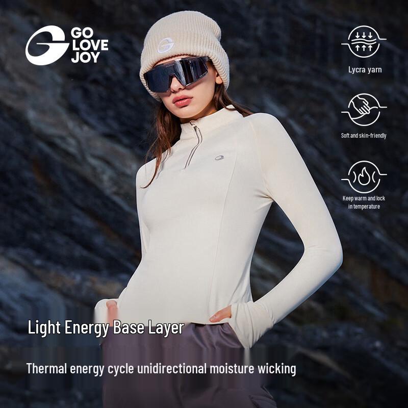 GOLOVEJOY Women s Thermal Compression Base Layer Top M