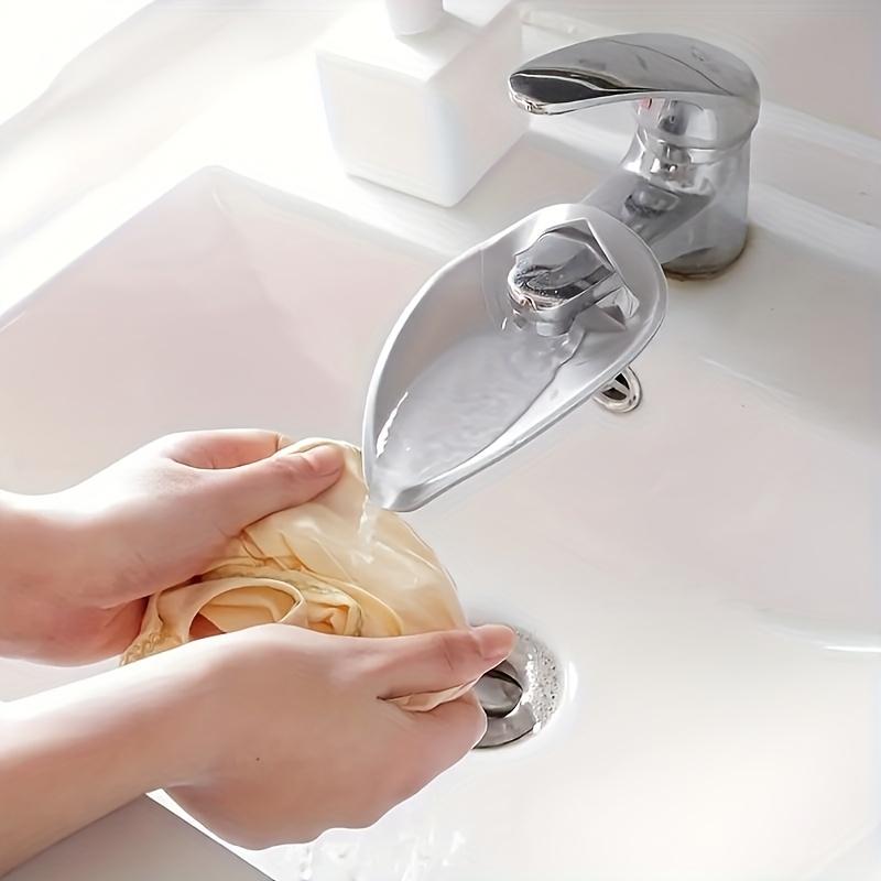 

Sink Faucet Extender suitable for kitchen and bathroom sinks suitable for daily use - very suitable as a gift for the home 1pc серый