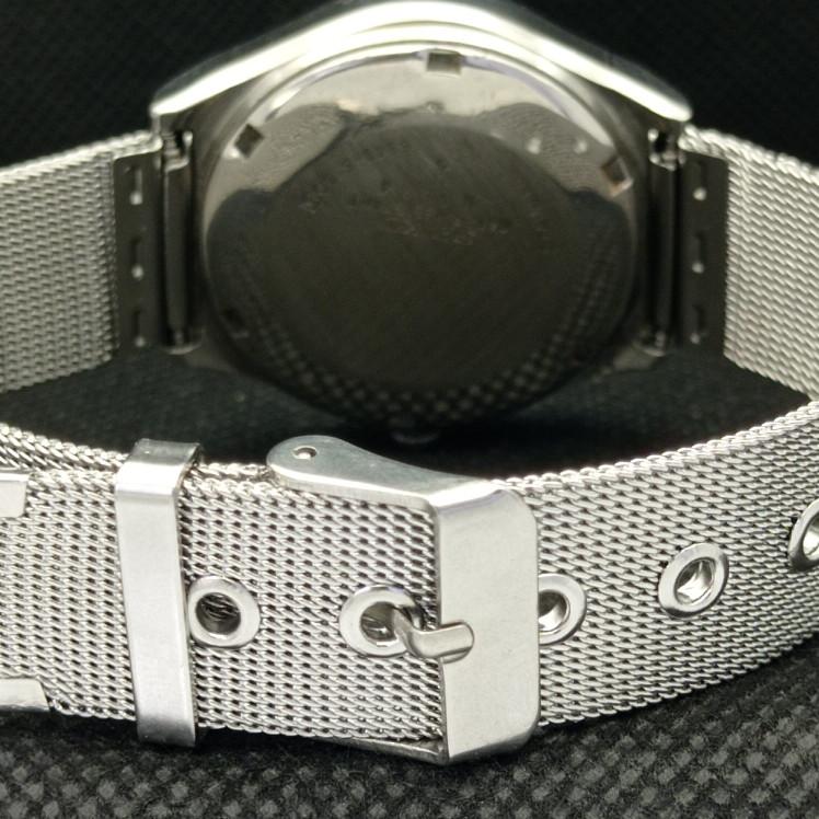 VINTAGE SEIKO 5 AUTOMAT 6309A JAPAN MENS D/D BLUE WATCH 606-a314459-2 SKU606-a314459