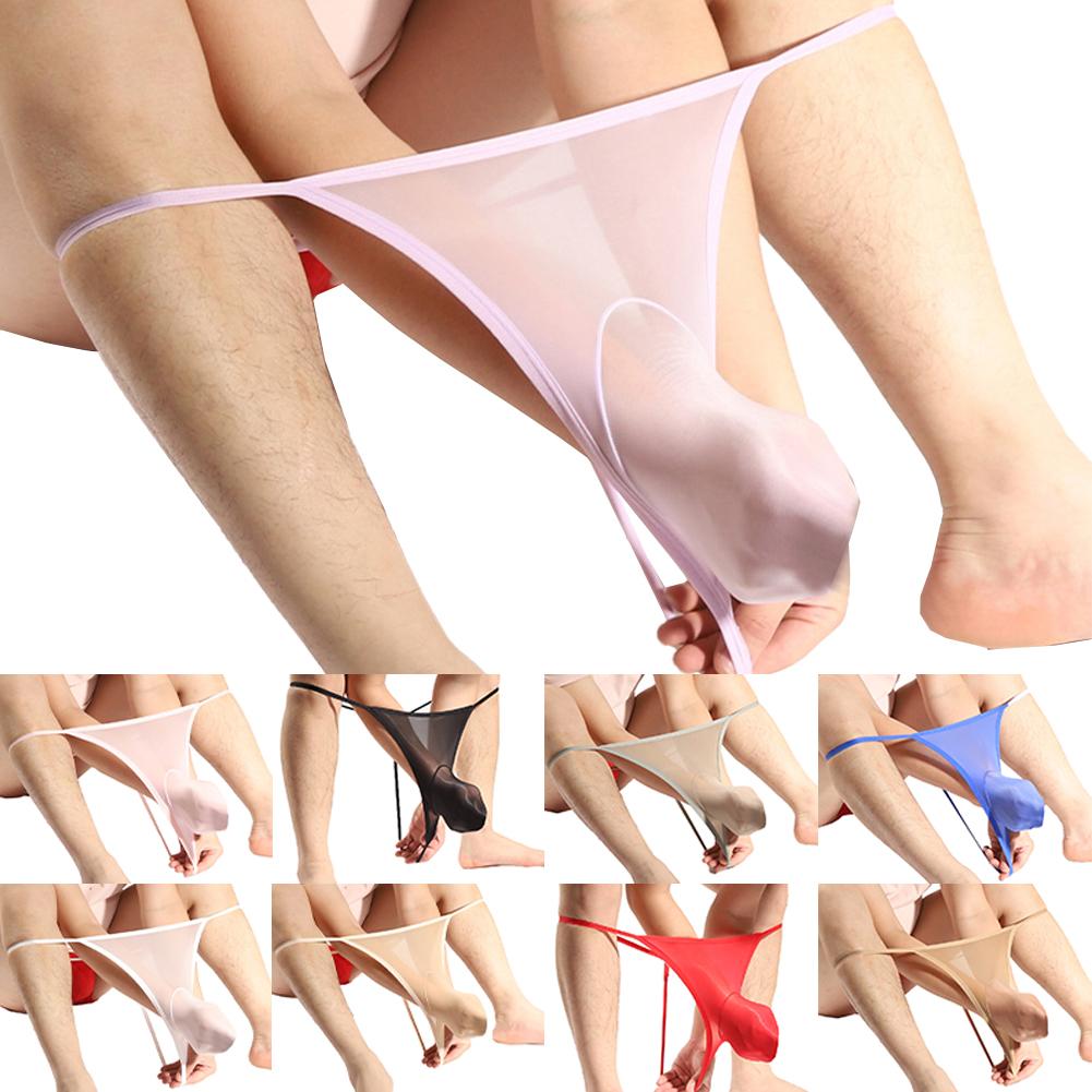 Free Size Mens Underwear Lingerie Middle Waist Nylon