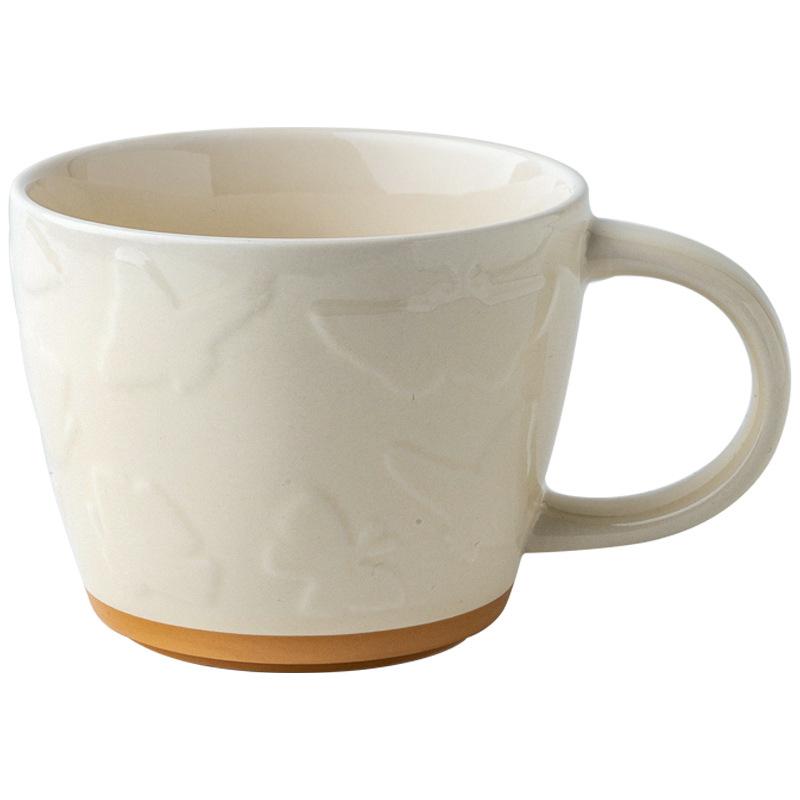 E-Commerce Hot-Selling Retro Ceramic Breakfast Cup Coffee Cup Business Opening Event Gift Cup Niche Trend