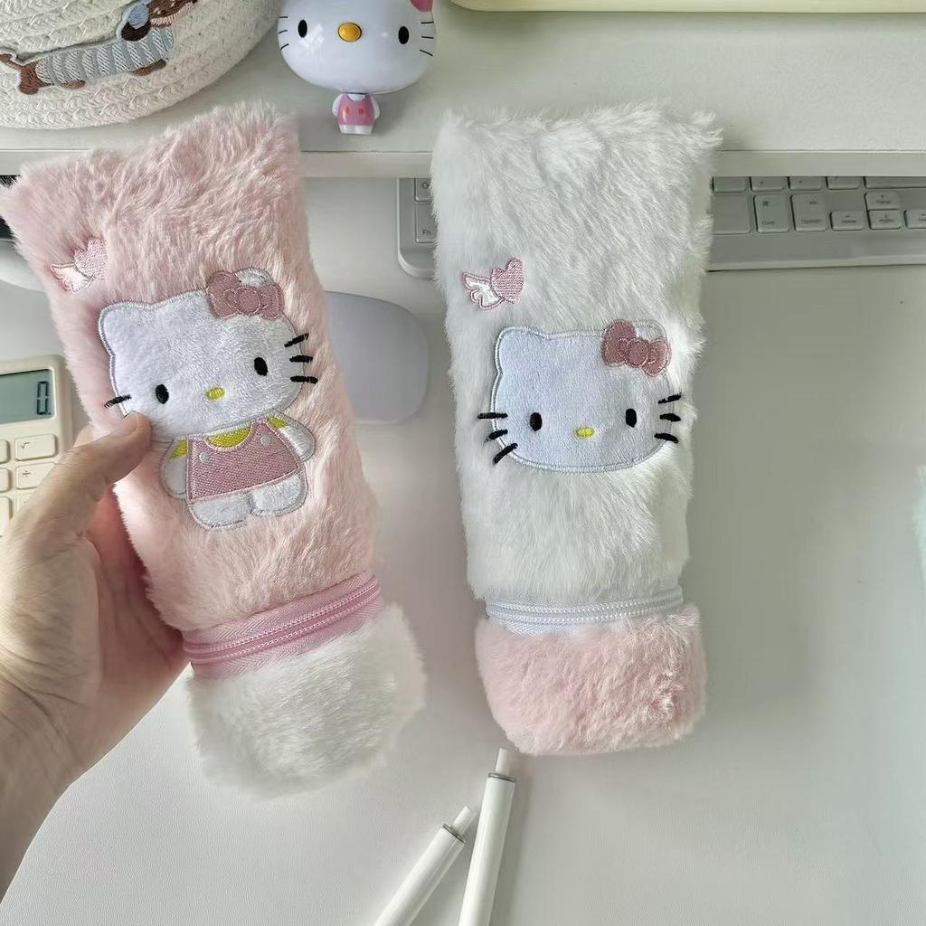 Cute Plush Toothpaste Pen Bag Cartoon Stationery Bag Storage Bag Accessories A Birthday Gift For My Girlfriend