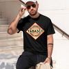 Tabasco 2026 Nouvelle Mode Poids Lourd Vente Chaude Motif Imprimé Rétro T-shirt Rond Amusant Pour le Confort Quotidien