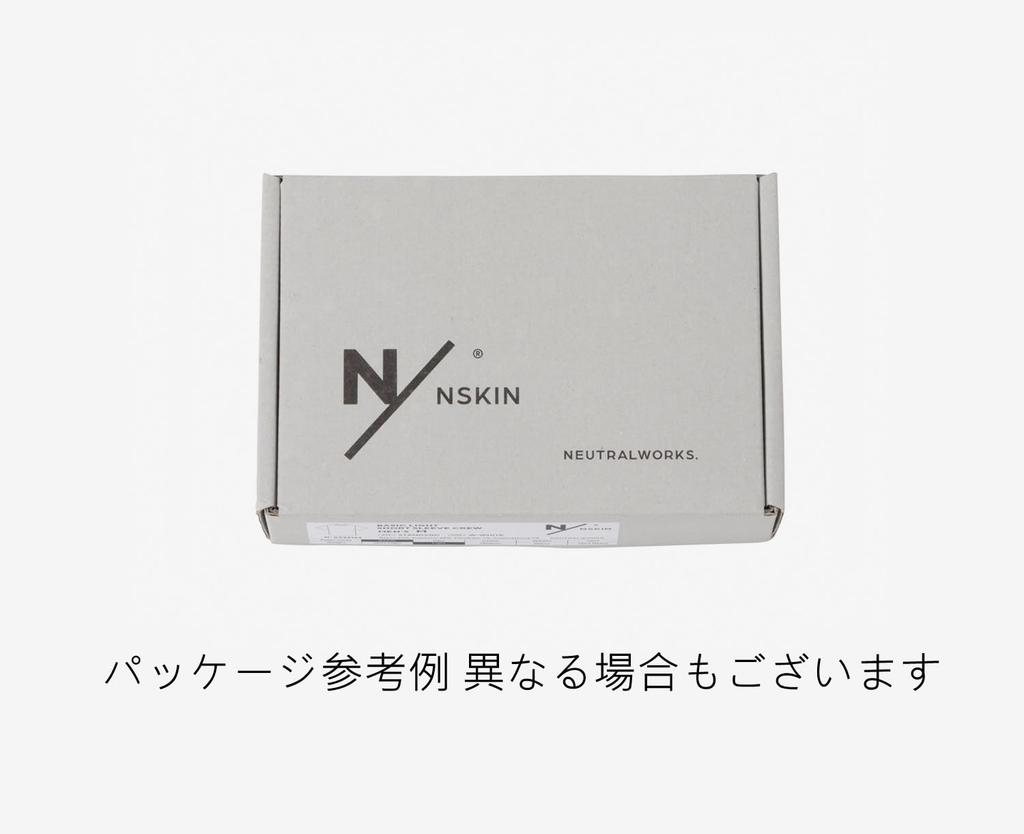 Neutral Works N Skin Deo Short Sleeve Crew KS32163 Underwear Antibacterial Deodorant Plain Quick Dry Deo Torant White S T-shirt