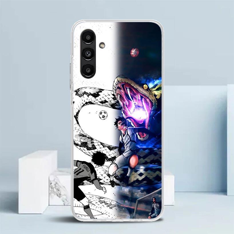 Blue Lock Football Anime Phone Case For Samsung Galaxy A17 A37 A57 A16 A15 A14 A13 A56 A55 A54 A53 A36 A35 A34 A33 A26 A25 A24 A