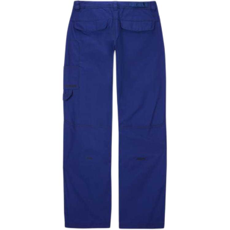 Nike X Nocta Collaboration SS24 Comfortable Fashion Solid Color Mid-Rise Straight Leg Casual Pants Men bottoms Blue FD6511-455