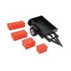 AUSTAR RC Трактор з причепом AX8560 Для 1/18 2.4G Повномасштабний Автомобіль-симулятор для скелелазіння Запчастини для RC Автомобілів