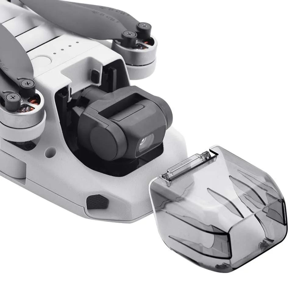 PC Transparent Drone Lens Protect Cap for DJI Mavic Mini 2 Gimbal Camera Dustproof Cover Portable Anti-Scratch Guard Prop Fixer