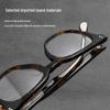 JQ1004 Tortoiseshell Retro Acetate Unisex Prescription Glasses Frame - High-End Design