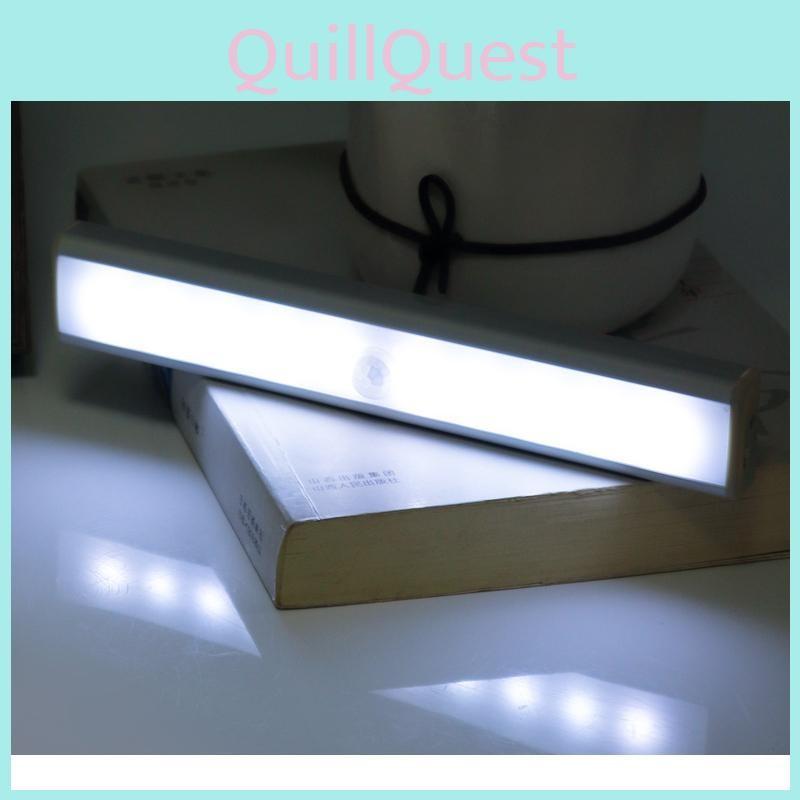Led Motion Sensor Night Light Battery With Magnetic Strip For Corridor Bedroom