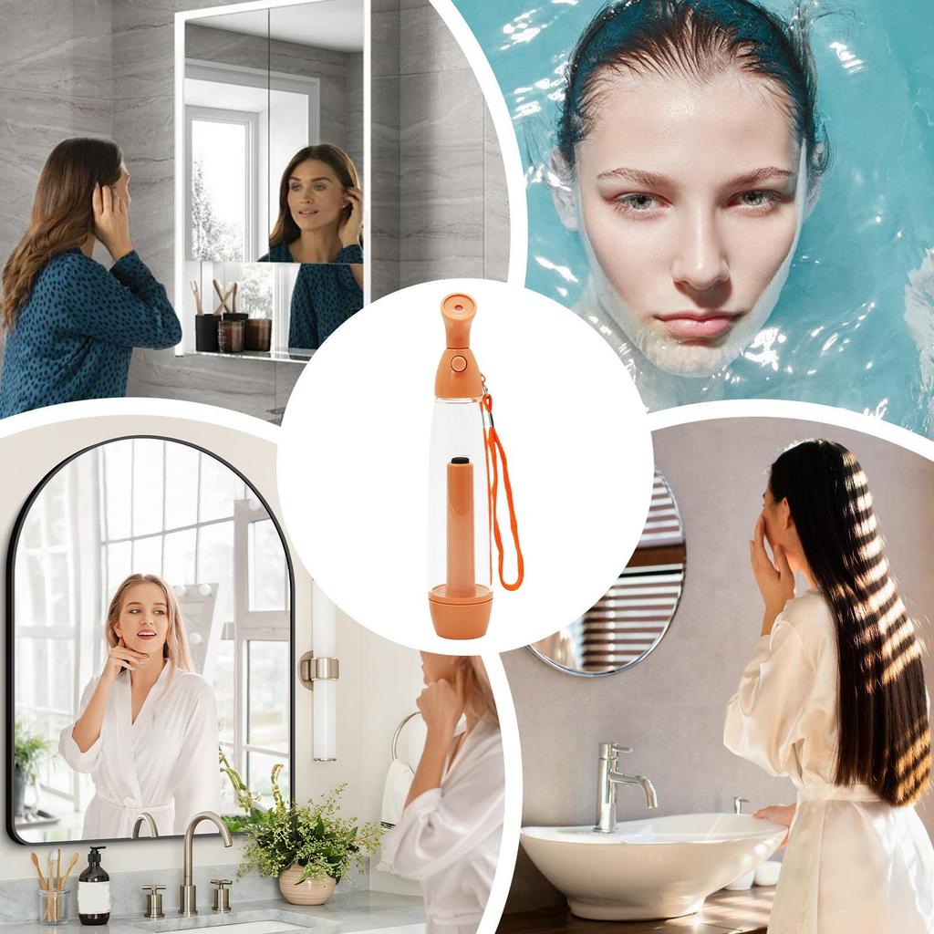 Facial Mister Atomization Handy Mist Sprayer Face Humidifier Humidifier Skin Care Tools Small Steamer Manual Portable For Women