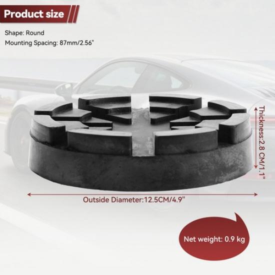 4pcs Lifting Pads Block For 2 Post Lift Replacement Pads Car Lift Ramp Rubber