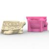 Silicone Vase Molds Flower Bottle Mold Turtles Shape Unique Flowerpot Molds Silicone Texture for Hand-Making Craft Vase