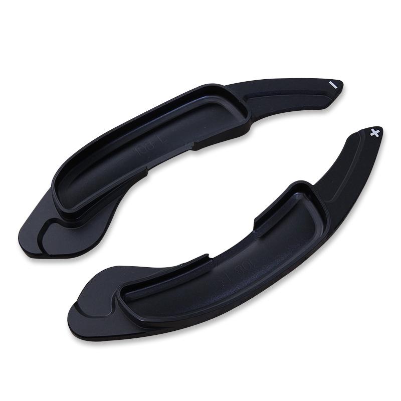 For Mazda 6 2009-2015 Car Steering Wheel DSG Shift Paddle Mazda 3 2011-2016 RX-8 Aluminum Alloy Paddles Shifter Extension чёрный