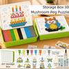 Motor Skills Development Mushroom Nail Brain Game Fine Motor Skills Brain Game Puzzle  Kids